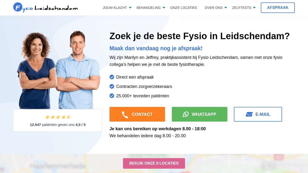 Screenshot of fysio-leidschendam.com