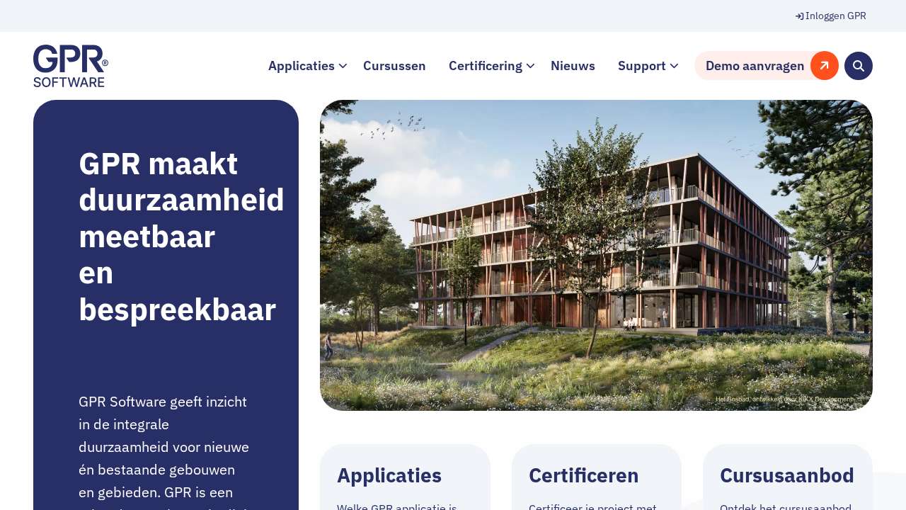 Screenshot of gprsoftware.nl