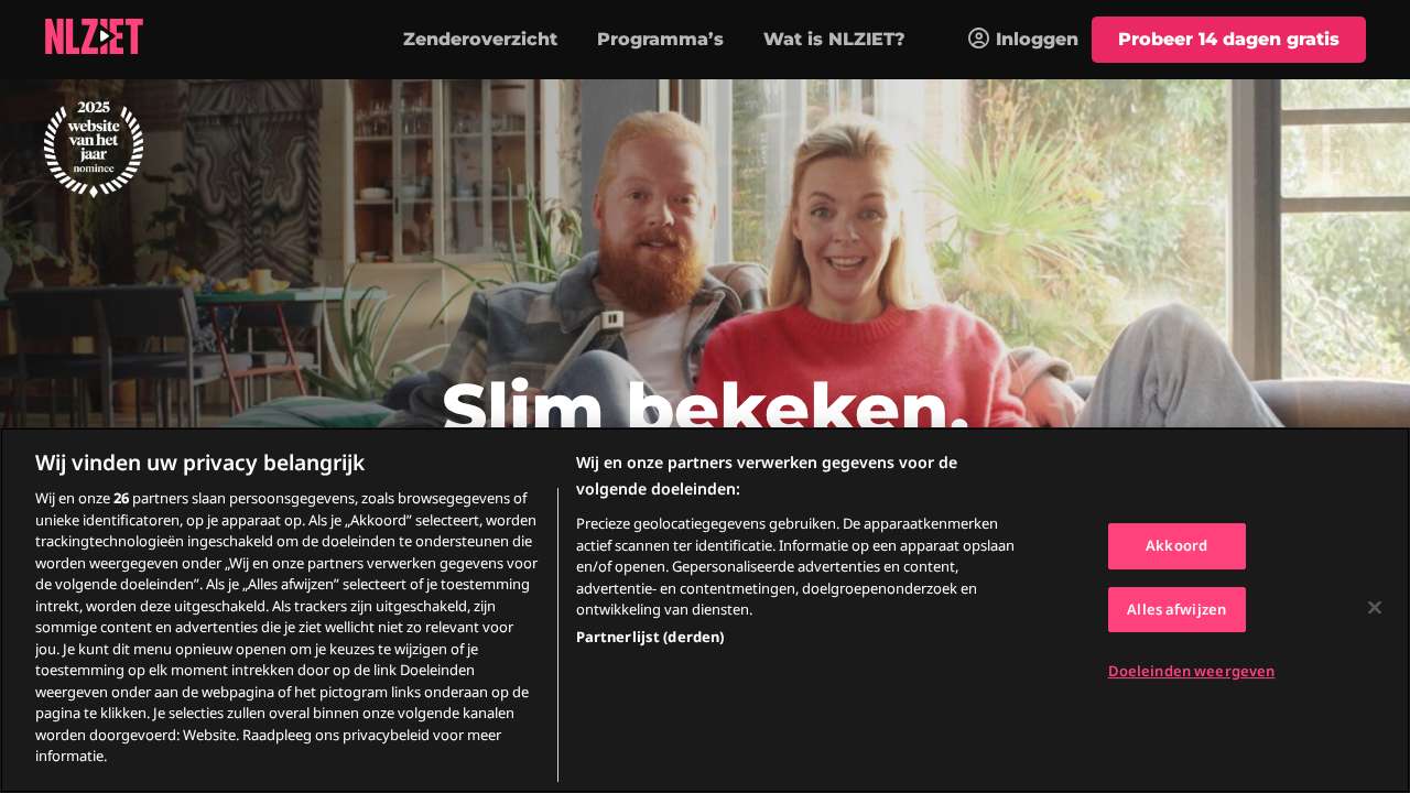 Screenshot of nlziet.nl/nl