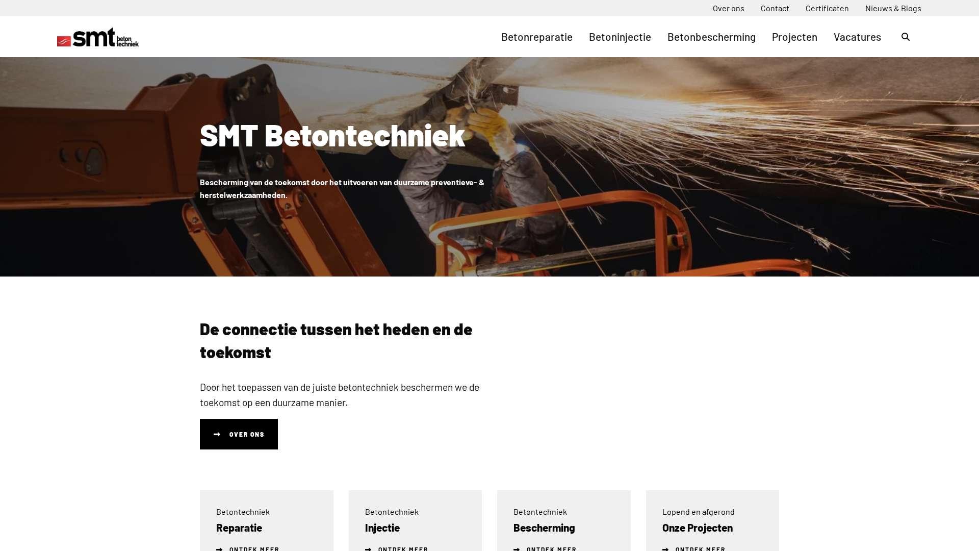 Screenshot of smtbetontechniek.nl