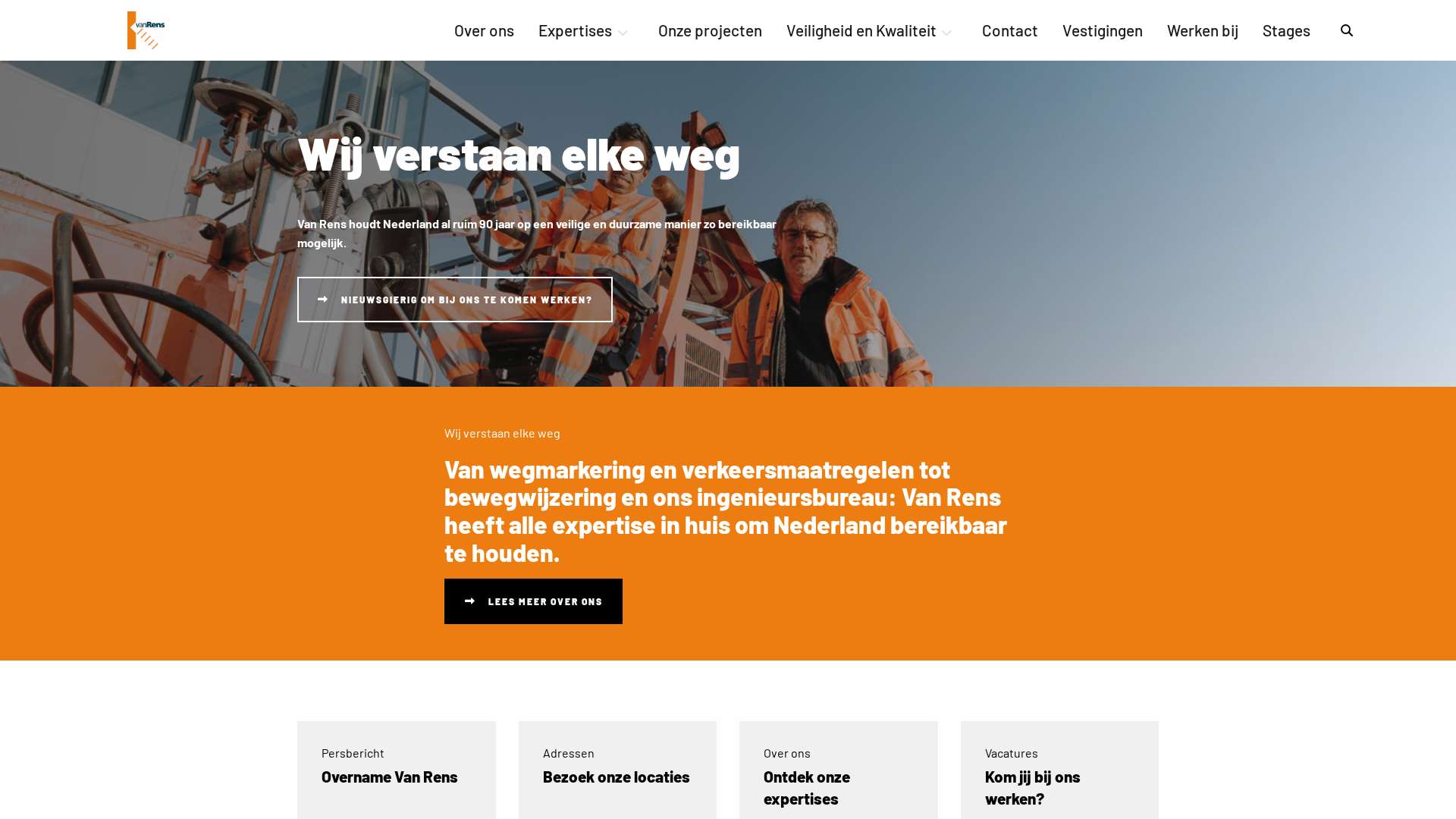 Screenshot of vanrensbv.nl