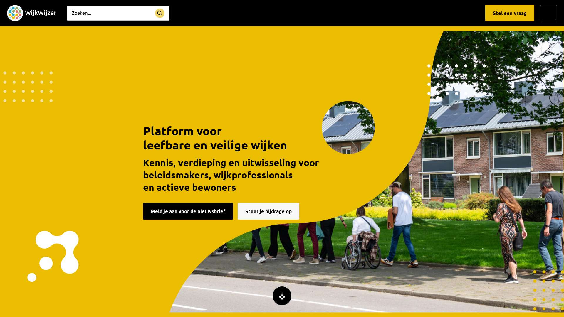 Screenshot of wijkwijzer.org