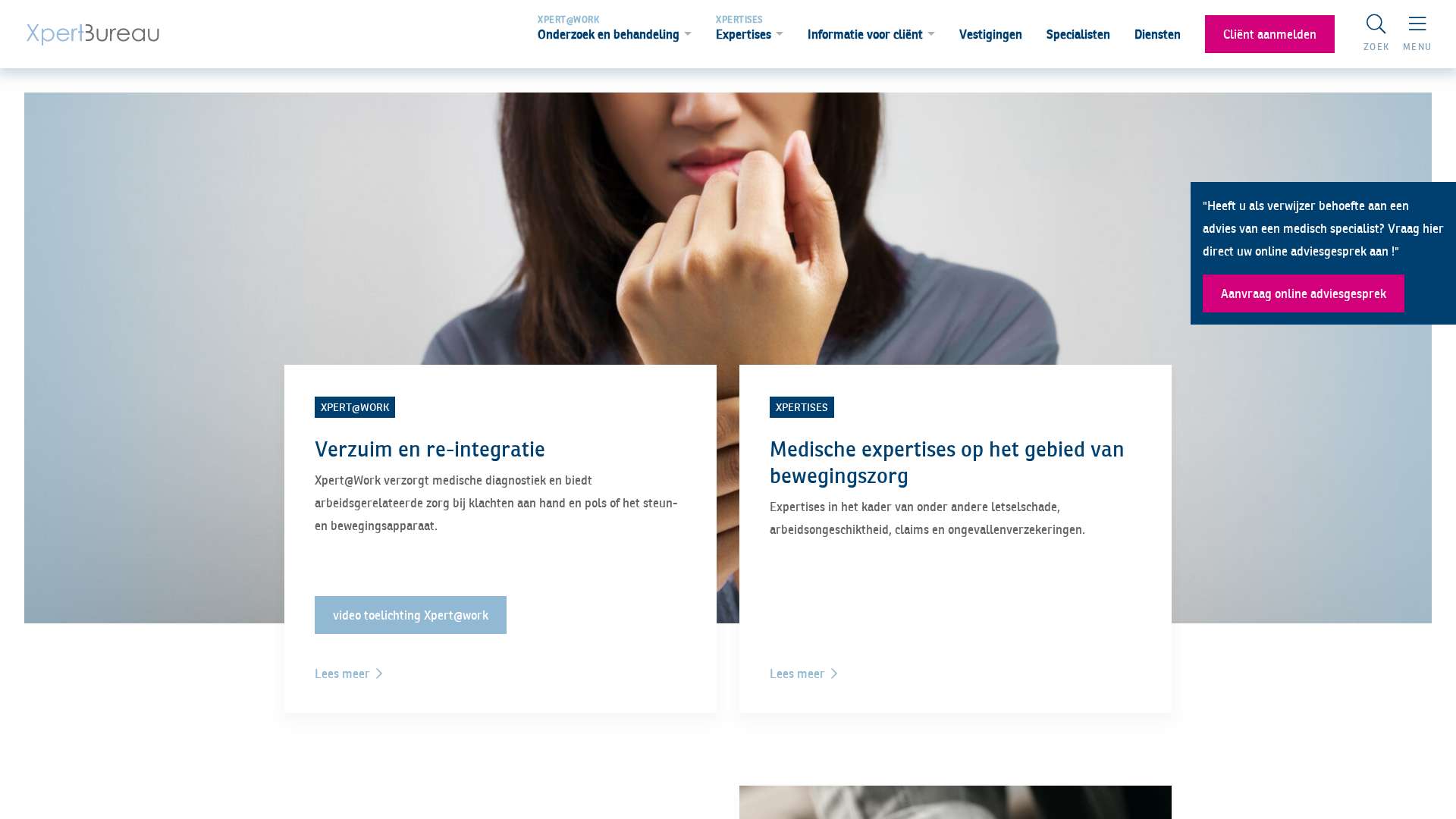 Screenshot of xpertbureau.nl